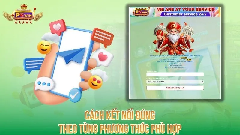Cách kết nối đúng theo từng phương thức phù hợp